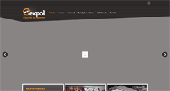 Desktop Screenshot of expol.co.rs